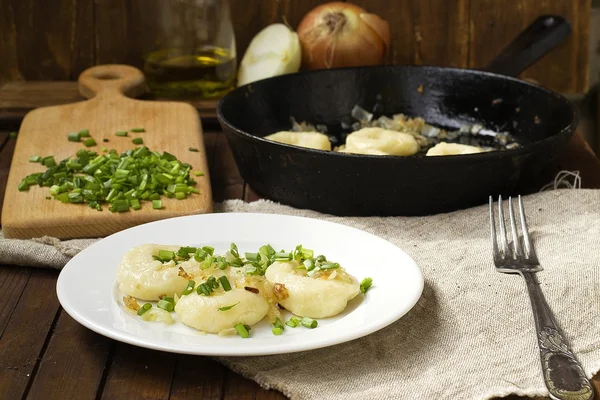 Potato dumplings — Stock Photo, Image