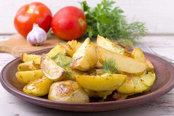 Fried potato — Stock Photo, Image