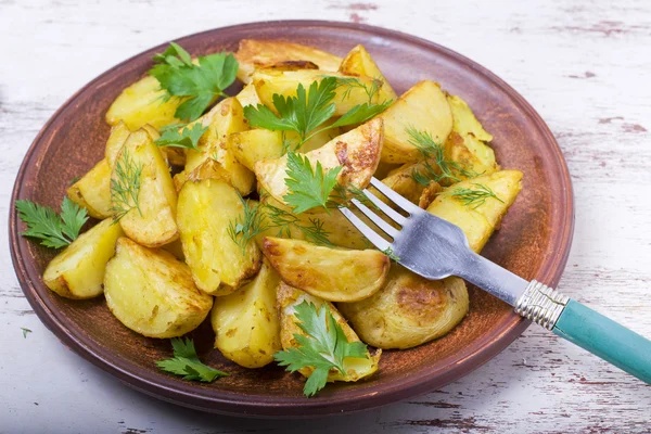 Fried potato — Stock Photo, Image