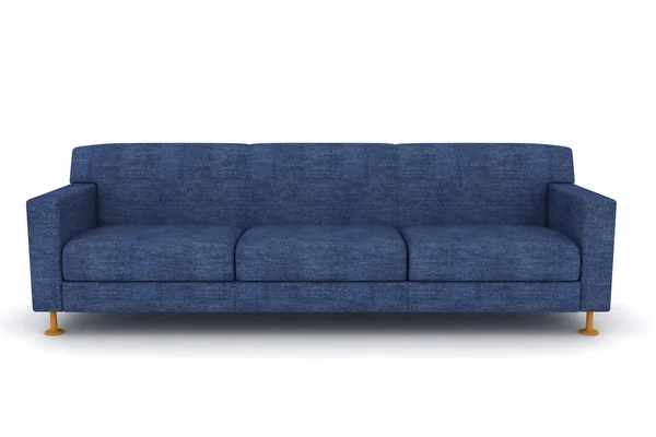 Mavi koltuk — Stok fotoğraf