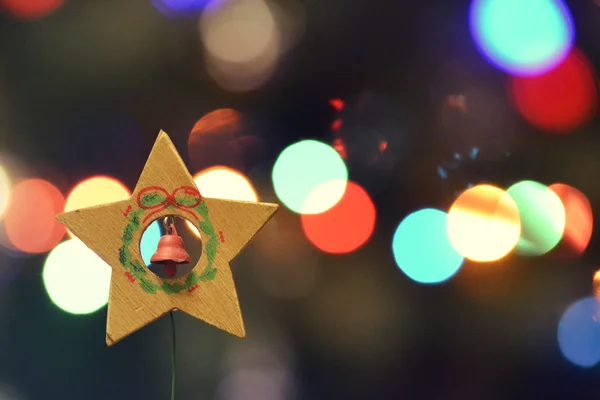 Noel dekorasyon ahşap yıldız