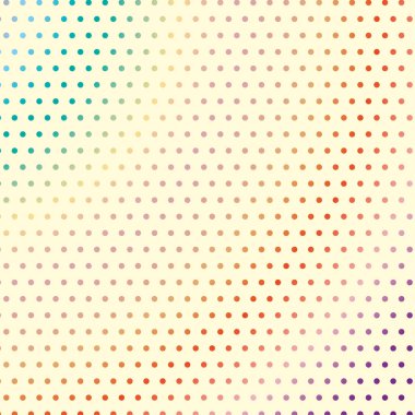 Çok renkli nokta arka plan vektör noktası çizim