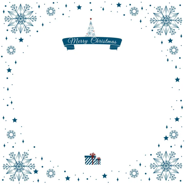Cartão Natal Feliz Ano Novo Adequado Para Convites Cartões Cartazes —  Vetores de Stock