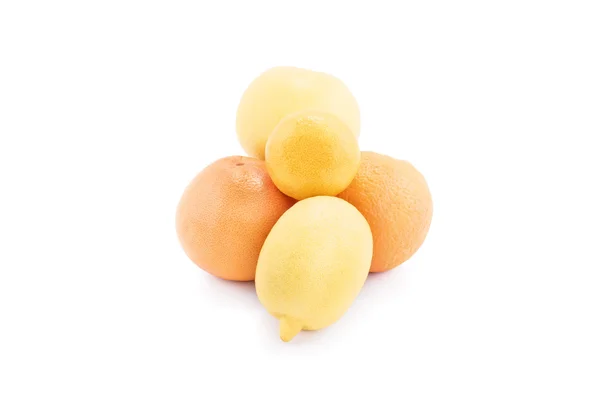 Limón, naranja, cítricos y mandarina — Foto de Stock