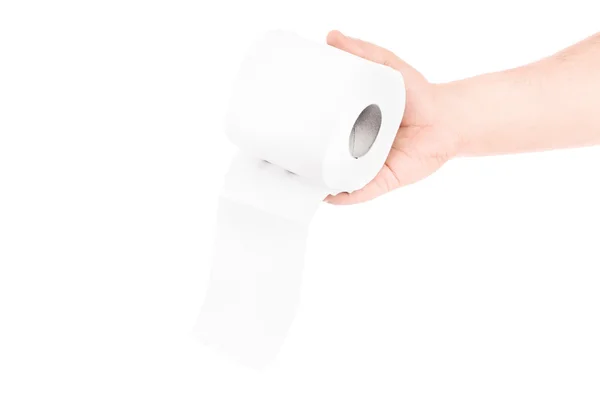 Раздача туалетной бумаги — стоковое фото