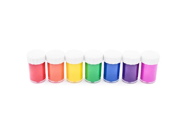 Color vials — Stock Photo, Image