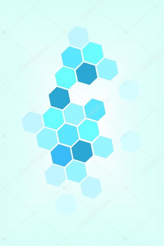 Polygon pattern background
