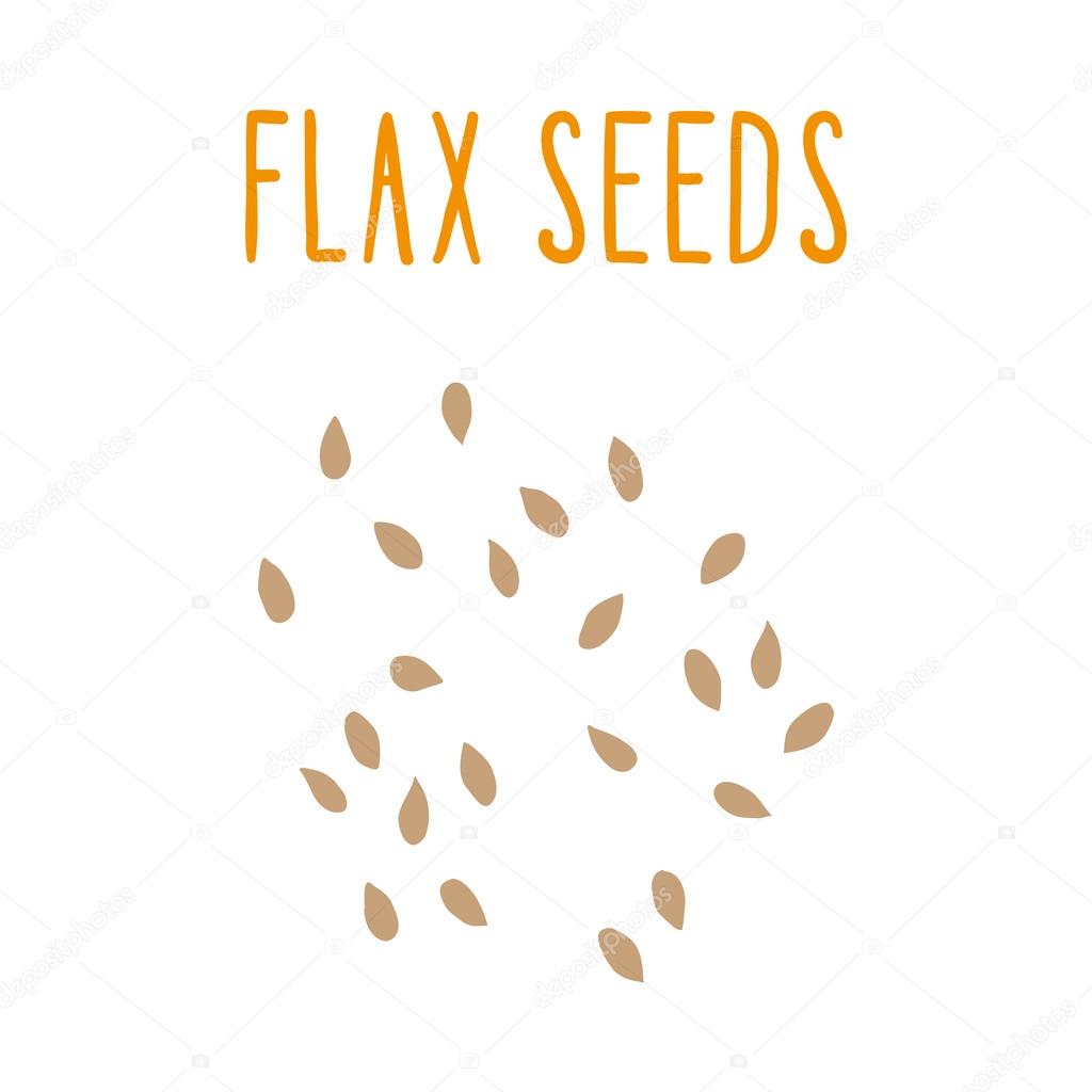 Flax seeds.