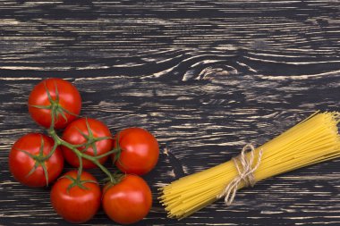 Demet taze domatesli spagetti makarna.