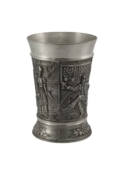 Zilveren goblet — Stockfoto