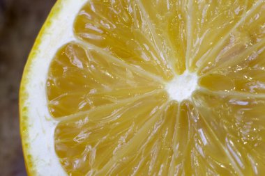 arka plan için soyut limon makro