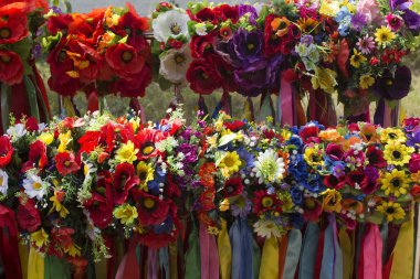 Kafa için birçok Ukraynaca dekorasyon