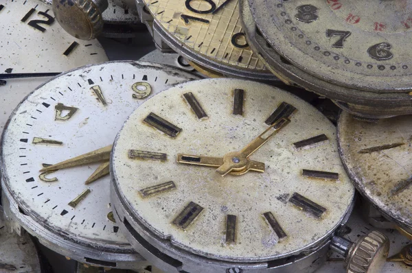 Texture of the old clock — Stock Photo, Image