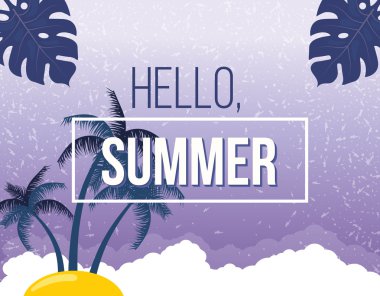 Yaz Sahil Arkaplanı