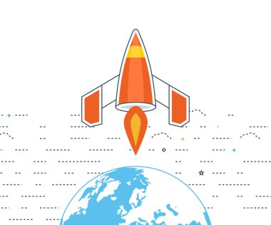 Başlangıç iş ve finans stratejisi için kavram. Yatırım büyümesi.