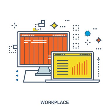 Ofis, işyeri kavramı düzenleme ortamı.