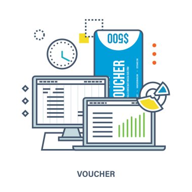 Hediye çeki. Ofis işleri.