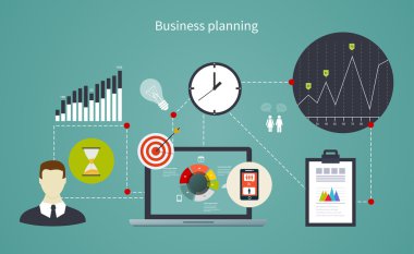 iş başlangıç infographics şablonu