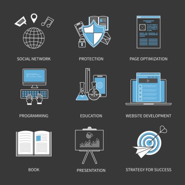 Sosyal ağ simgeleri