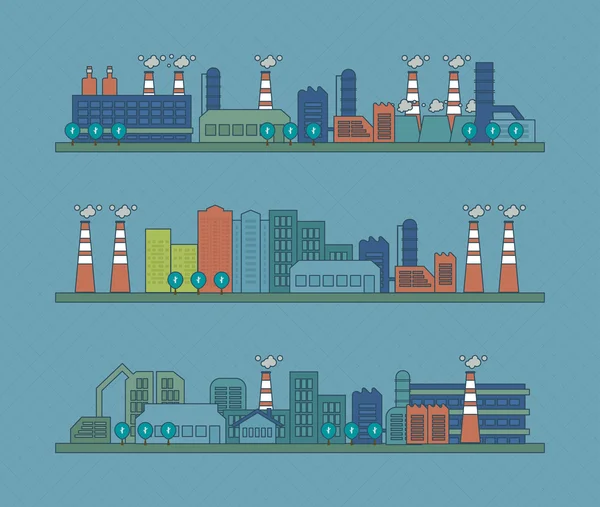 Endüstriyel Fabrika binaları