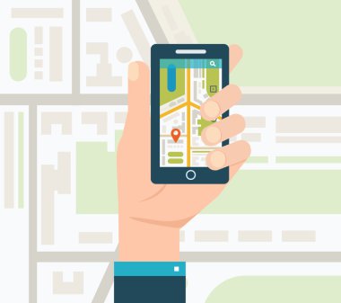 gps navigation on mobile phone