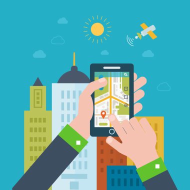 Akıllı telefon ile mobil navigasyon