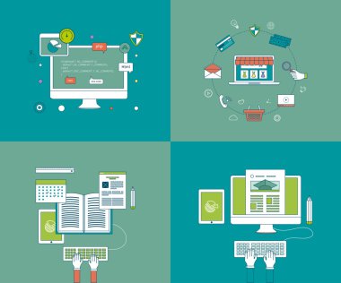 Programlama, iş akışı için simgeler