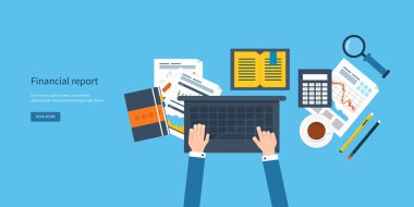 analyzing project, financial report