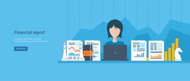 analyzing project, financial report