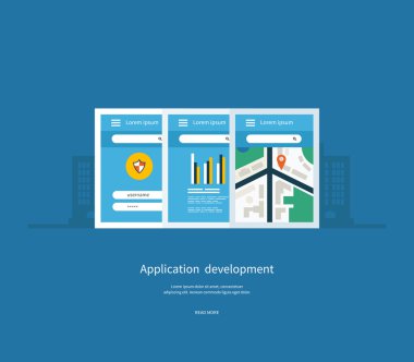 Application development for e-business