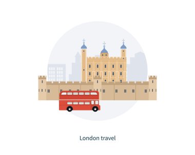 Vector set of London city