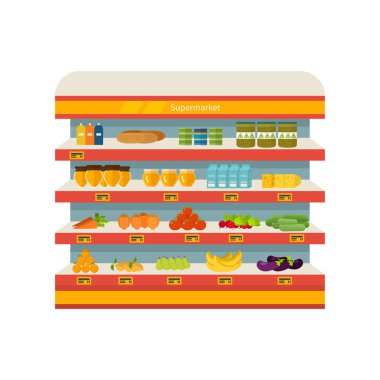 süpermarket raf iç