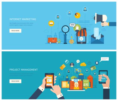 Proje yönetimi ve internet pazarlama kavramı