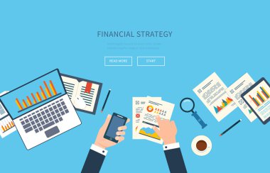 Bir proje üzerinde çalışıyor işadamı