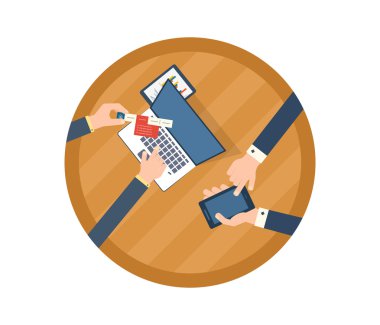 birlikte bir proje üzerinde çalışan takım