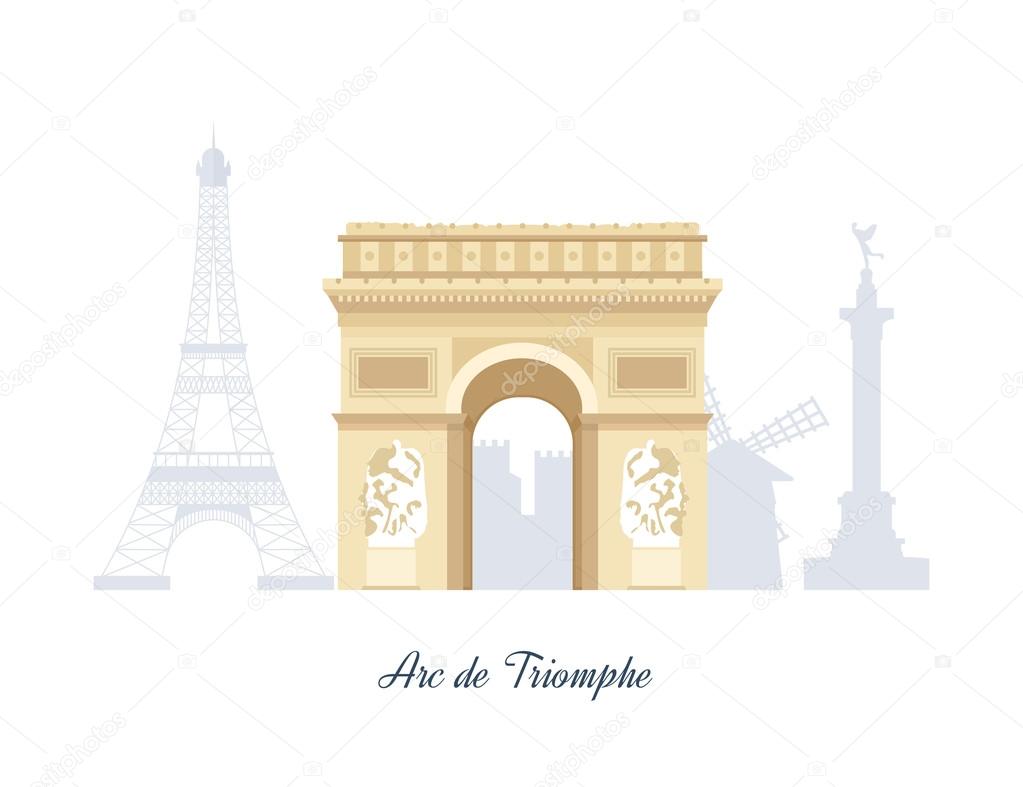 French Landmarks set