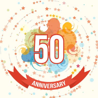 50 yıldönümü poster