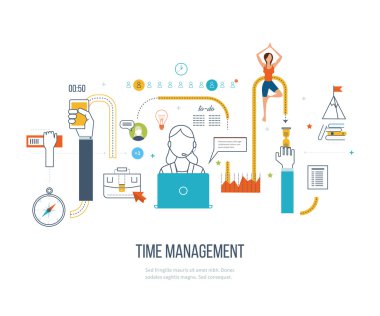 Time management concept planning