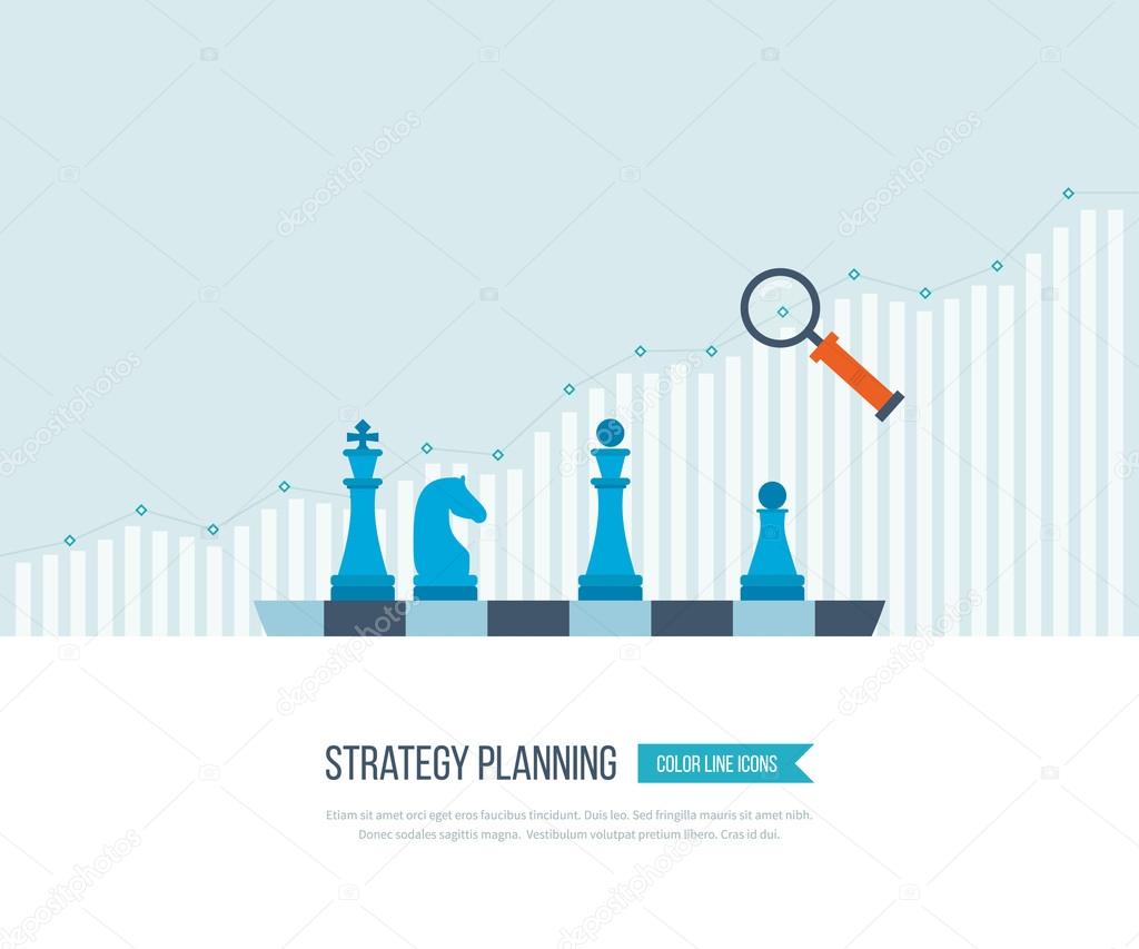 Concept for investment, strategy planning