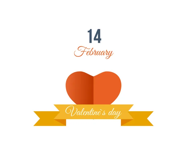 Carte cadeau Saint Valentin — Image vectorielle