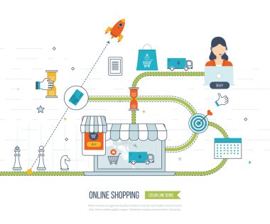 Mobil pazarlama kavramı.