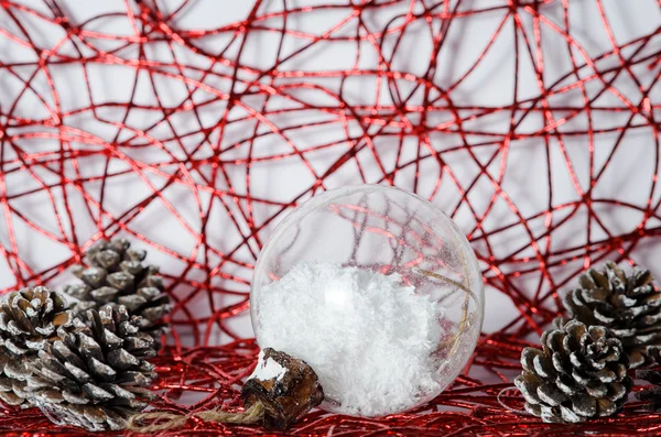 Christmas decorations, Christmas ball, background, christmas wallpaper, christmas card — Stock Photo, Image