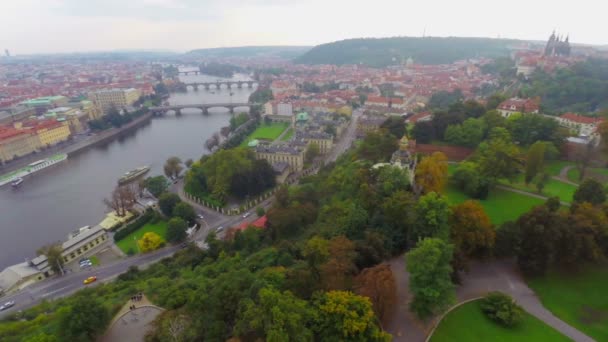 Prague view — Stock Video
