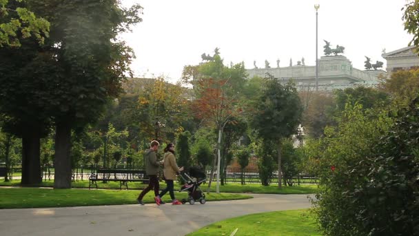 Parque verde — Vídeos de Stock