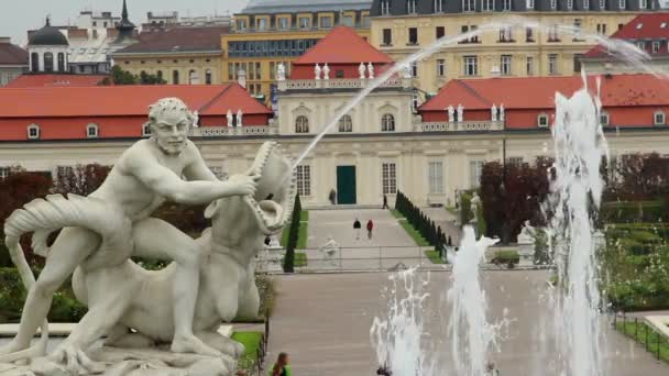 Palácio Real Belvedere — Vídeo de Stock