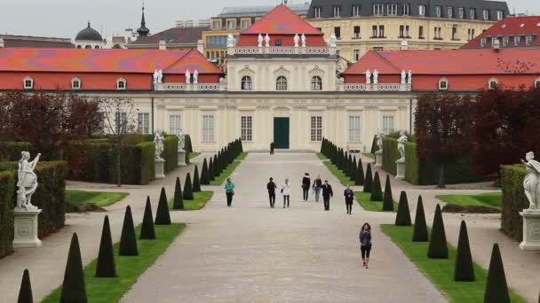 Palacio Real Belvedere — Vídeos de Stock