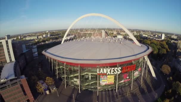 Lanxess Arena In Keulen — Stockvideo