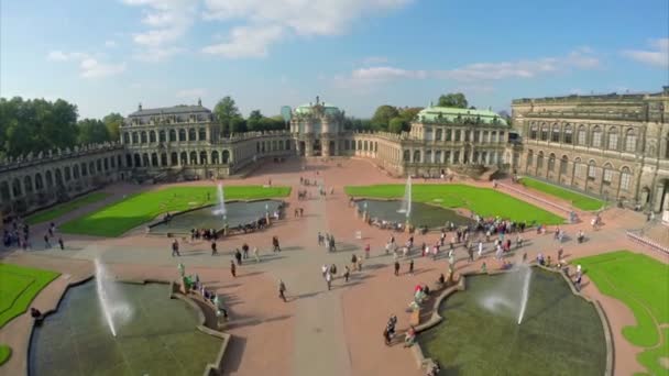 Koninklijk Paleis Dresden — Stockvideo