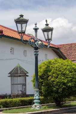 Kraton Yogyakarta, Endonezya 'nın avlusundaki atmosfer, 4 Eylül 2020