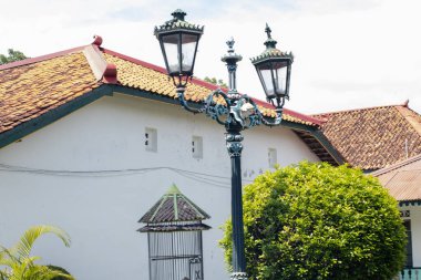 Kraton Yogyakarta, Endonezya 'nın avlusundaki atmosfer, 4 Eylül 2020